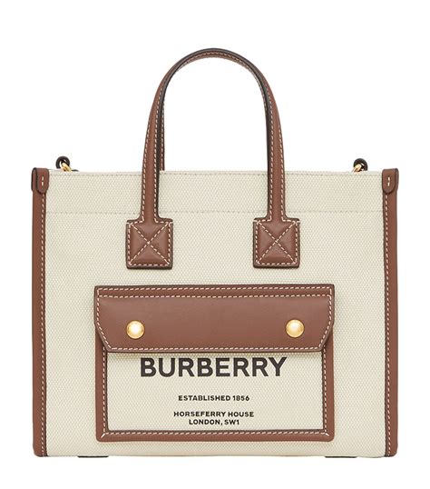 Burberry tote bag canvas